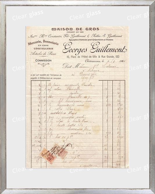 Collection 10 - French Receipt XIV