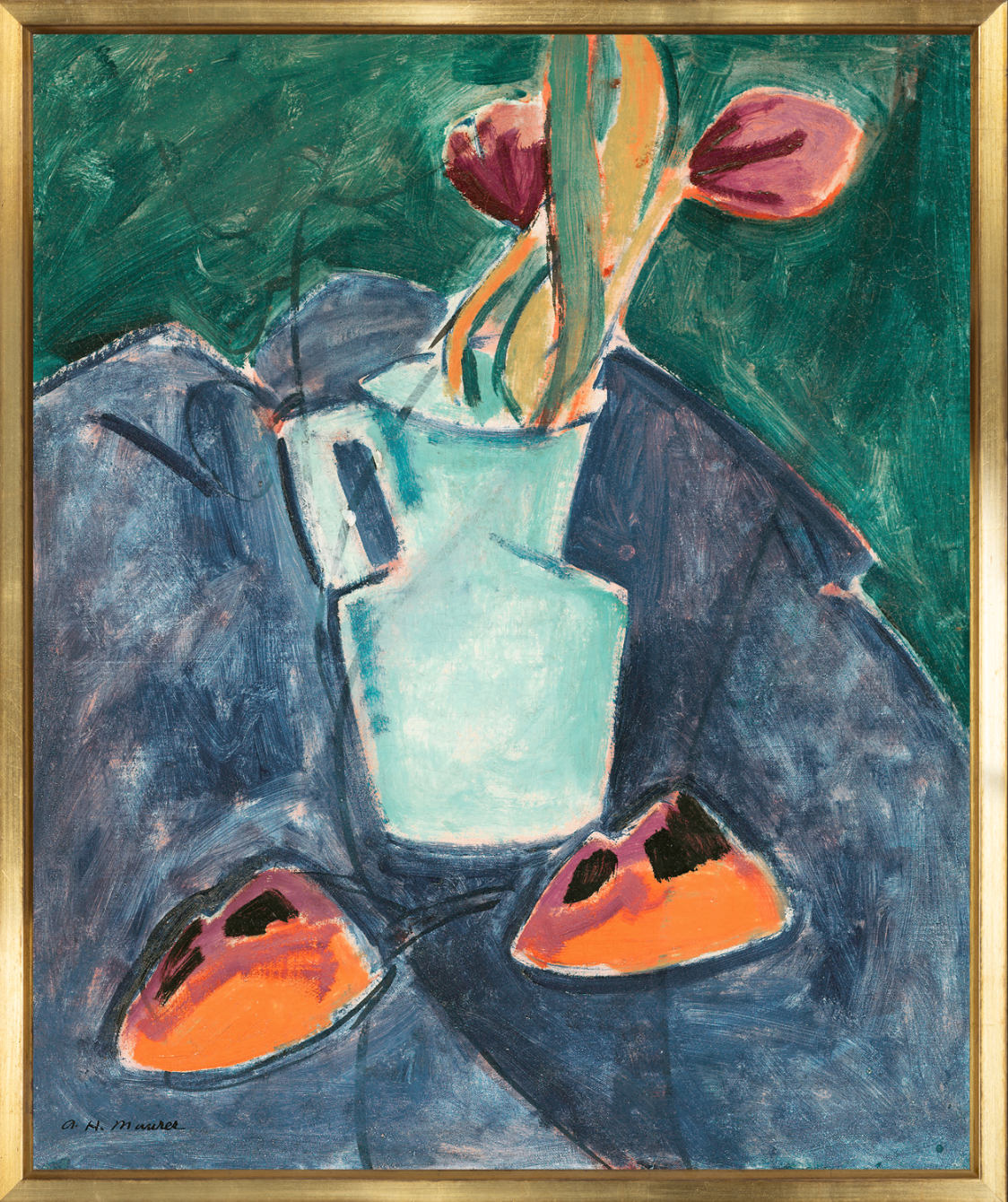 Tulips in a Blue Vase, 1910
